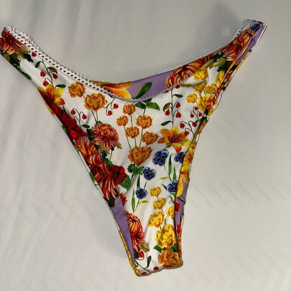 AGUA BENDITA Bouk Alegria Reversible Bikini Bottom - Picture 8 of 9